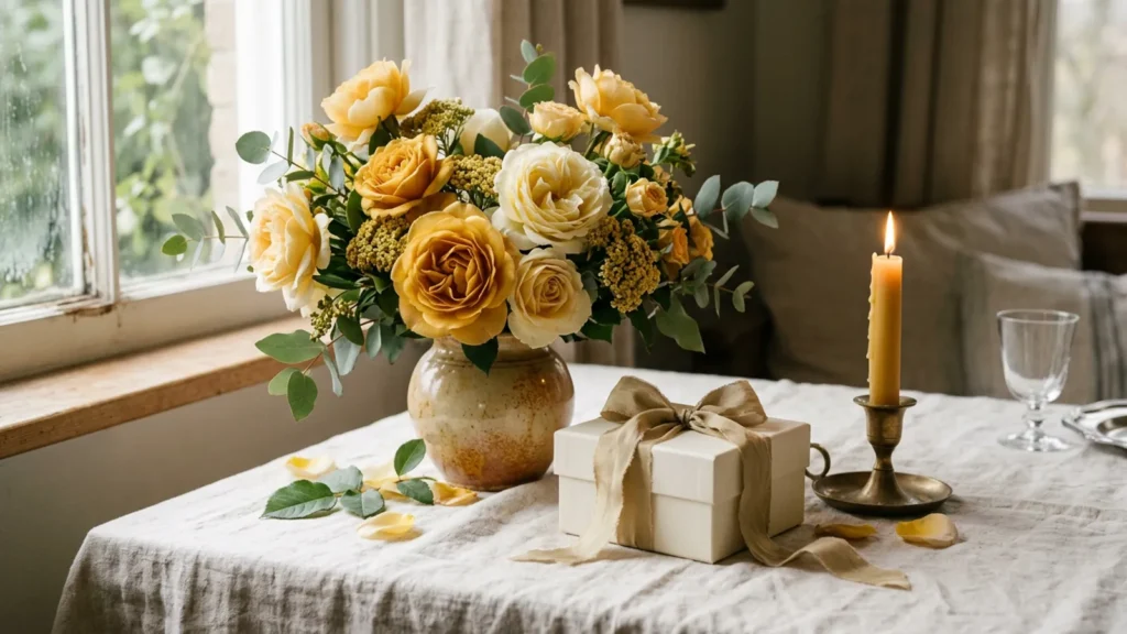 50th Anniversary Flowers Delivered: Getting a Golden Milestone Right

