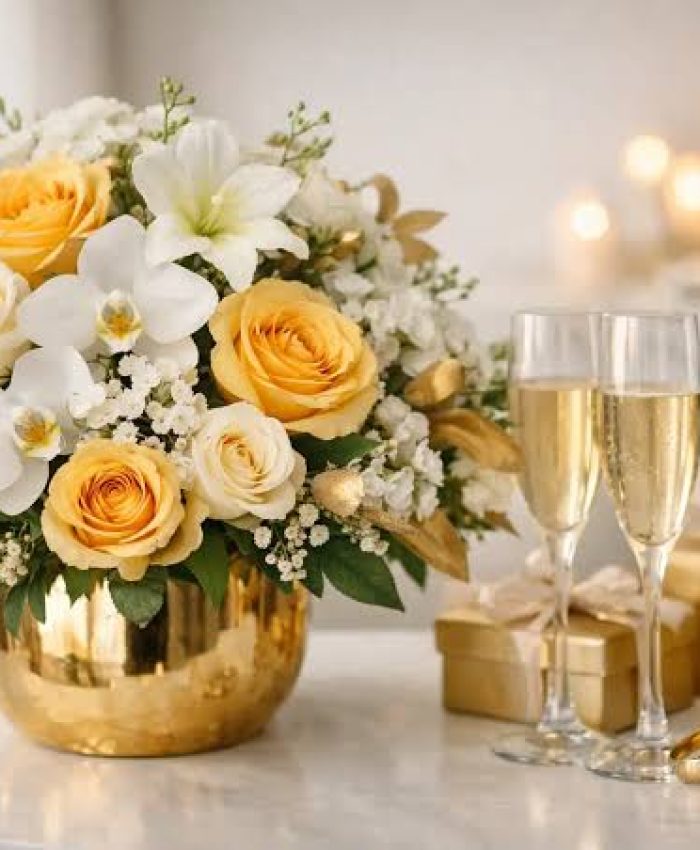 50th Anniversary Flowers Delivered: Getting a Golden Milestone Right